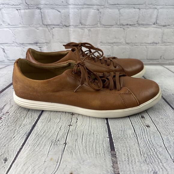 Cole Haan Sneakers Mens 11M Grand Crosscourt II Brown Casual Shoe Comfort C26521 - Picture 6 of 11
